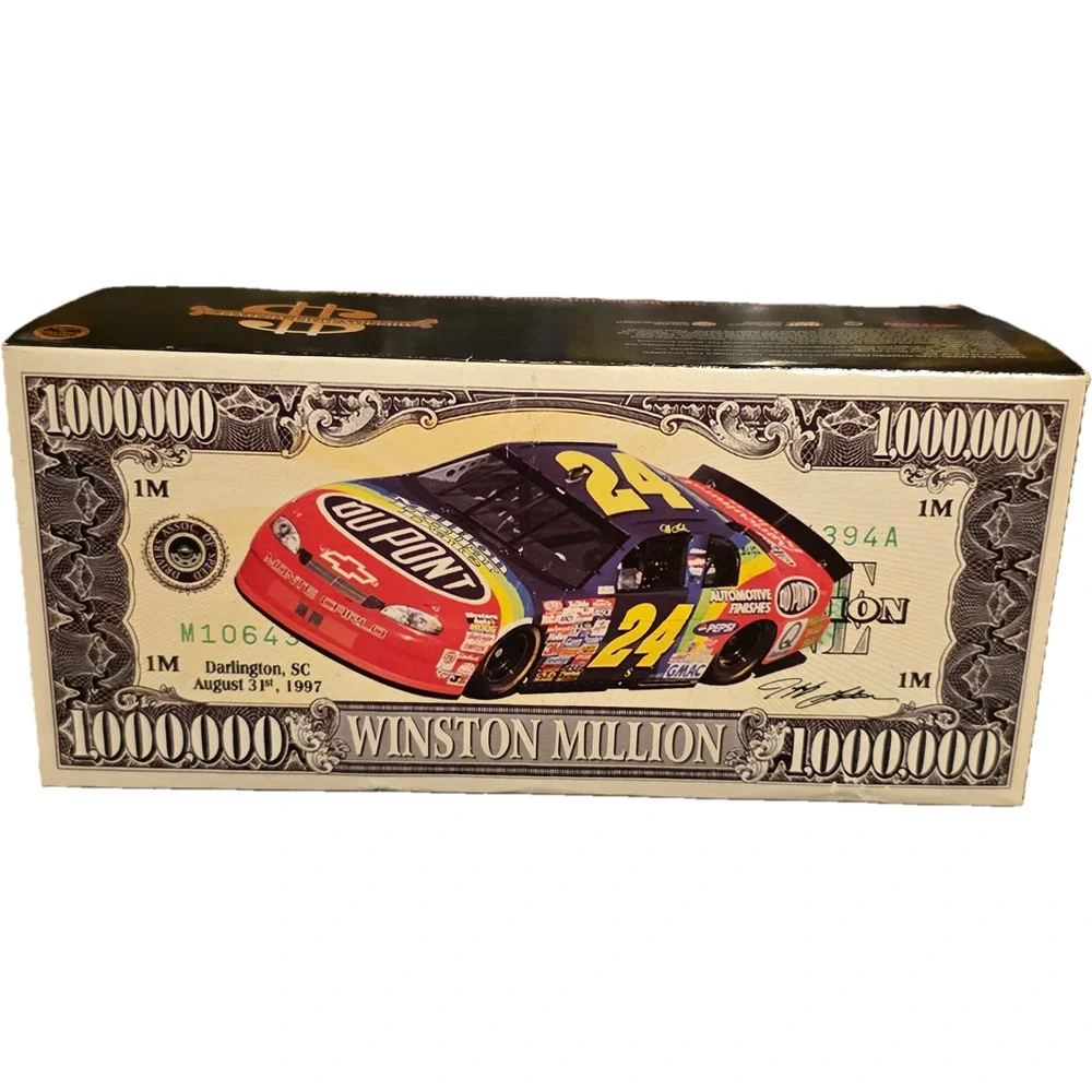 1997 Jeff Gordon #24 DuPont Million Dollar Date Monte Carlo Bank 1/24 Action